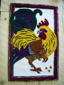 mr rooster needle tapestry