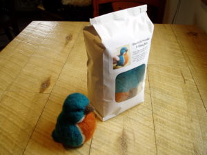 bluebird needle felting kit