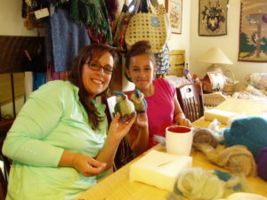 mother daughter needle felters