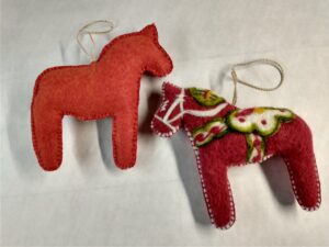 dala horse ornaments