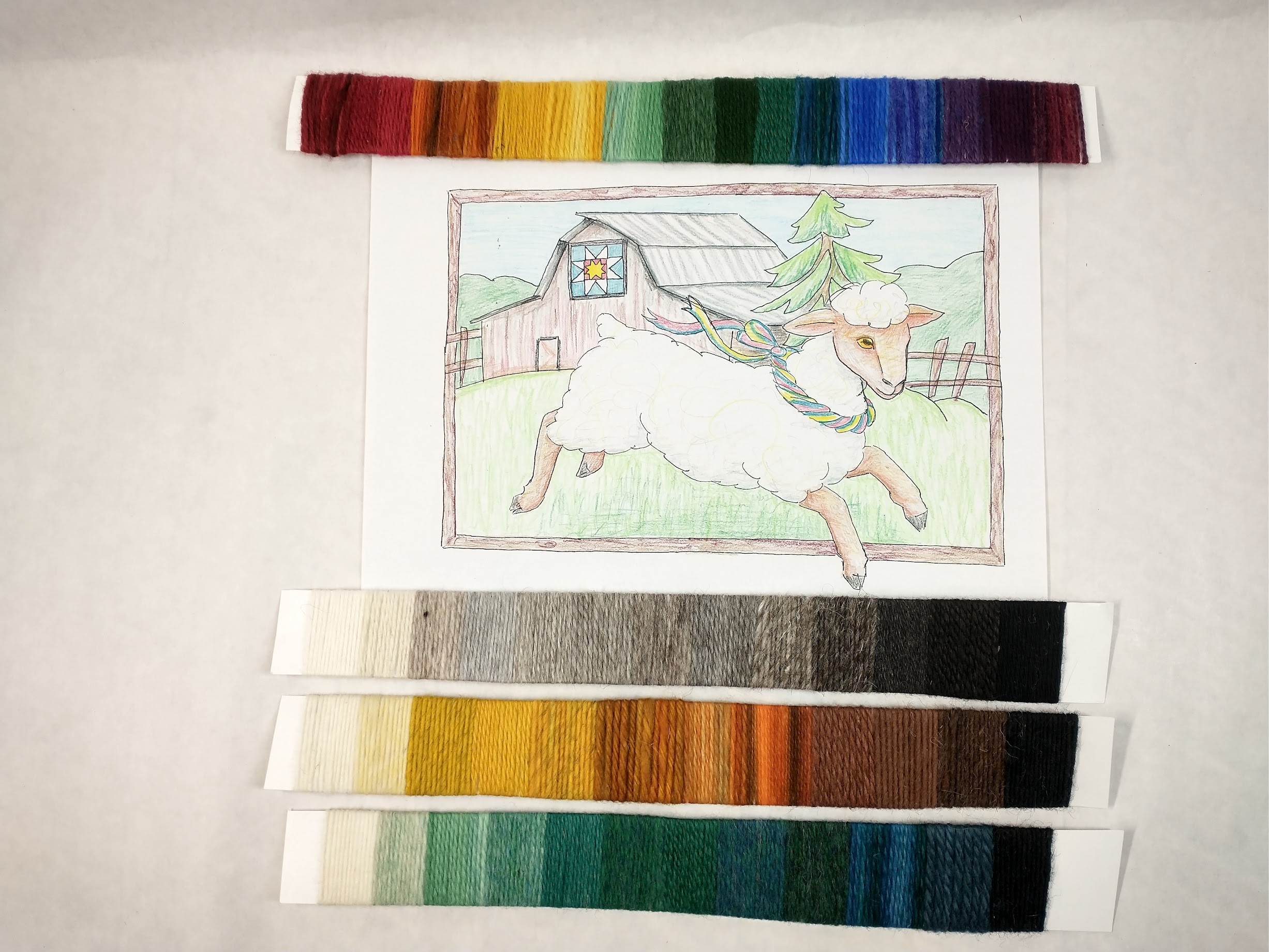 The Practice of Color - Erindale Tapestry Studio