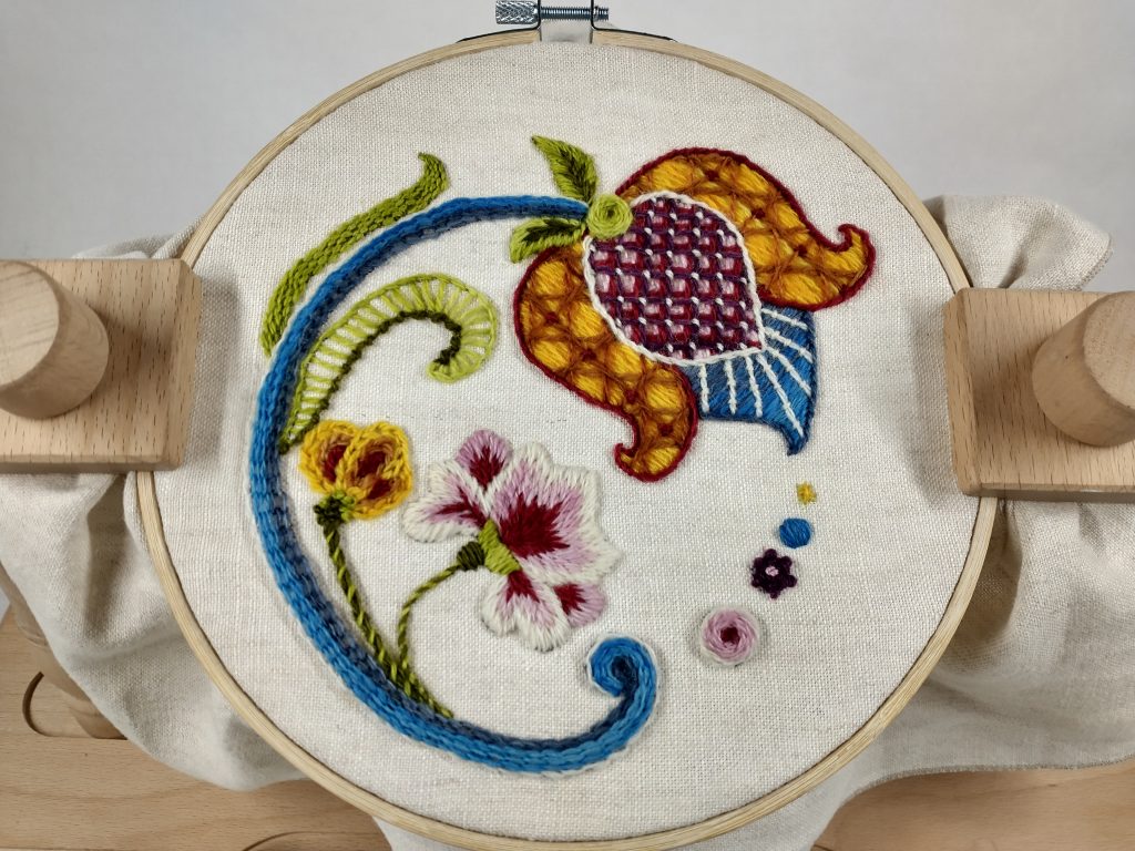 wool embroidery level 2